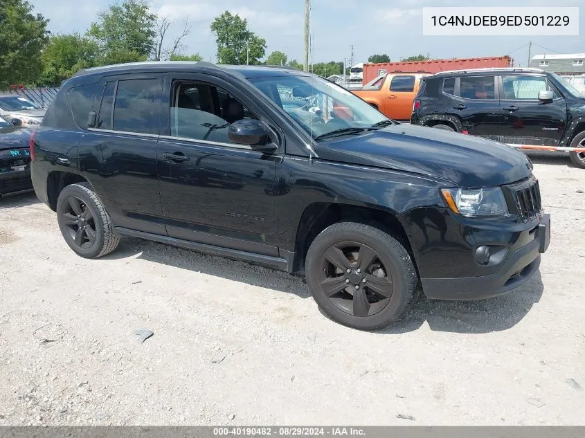 2014 Jeep Compass Latitude VIN: 1C4NJDEB9ED501229 Lot: 40190482