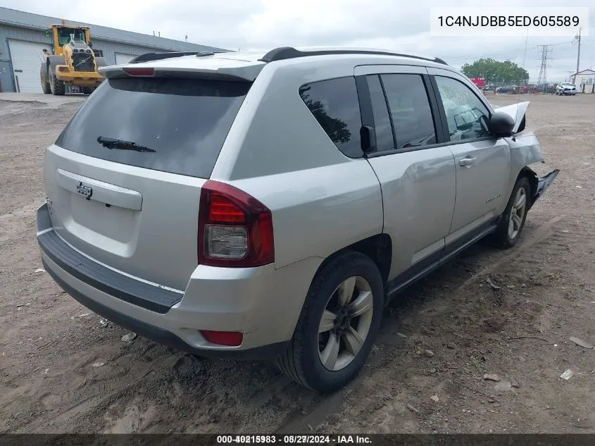 1C4NJDBB5ED605589 2014 Jeep Compass Sport