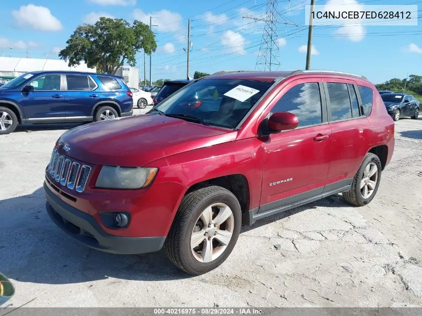 1C4NJCEB7ED628412 2014 Jeep Compass Latitude