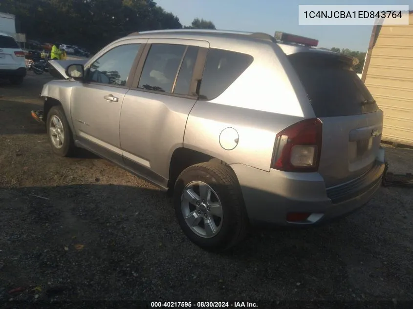 2014 Jeep Compass Sport VIN: 1C4NJCBA1ED843764 Lot: 40217595