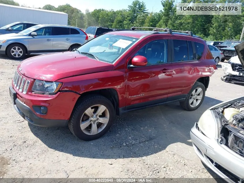 1C4NJDEB3ED621978 2014 Jeep Compass Latitude