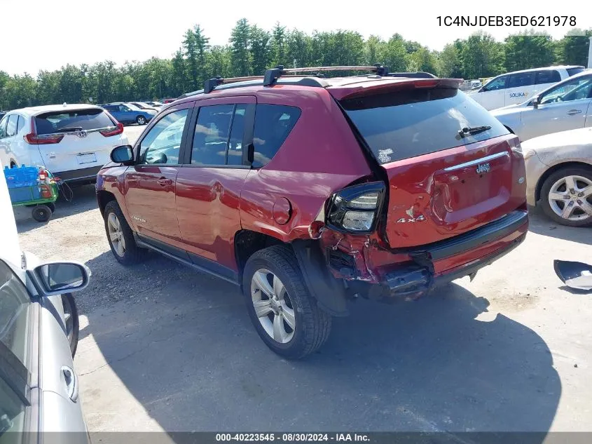 1C4NJDEB3ED621978 2014 Jeep Compass Latitude