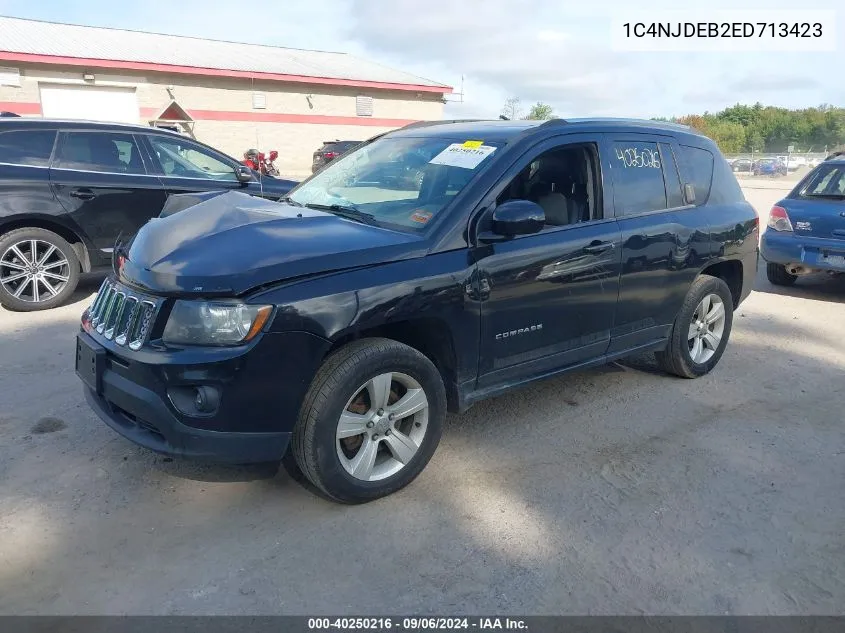 1C4NJDEB2ED713423 2014 Jeep Compass Latitude