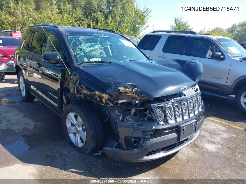 2014 Jeep Compass Latitude VIN: 1C4NJDEB5ED718471 Lot: 40271060