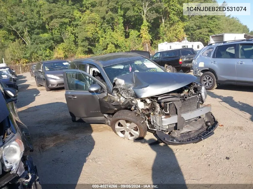 1C4NJDEB2ED531074 2014 Jeep Compass Latitude