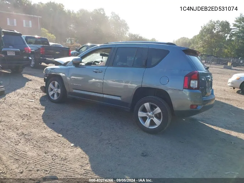 1C4NJDEB2ED531074 2014 Jeep Compass Latitude