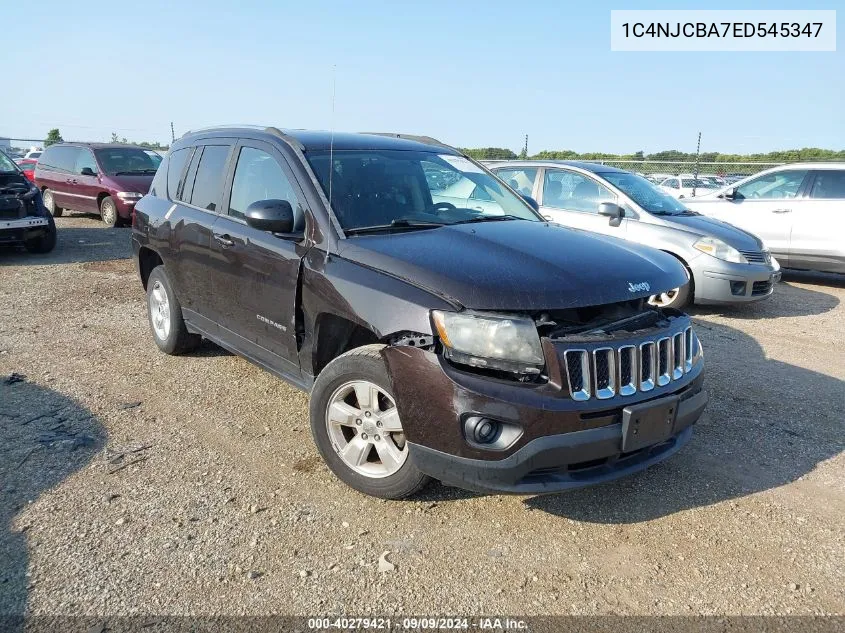 1C4NJCBA7ED545347 2014 Jeep Compass Sport