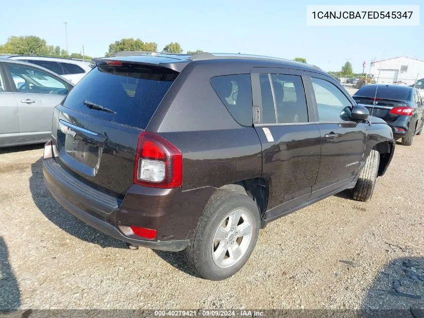 1C4NJCBA7ED545347 2014 Jeep Compass Sport