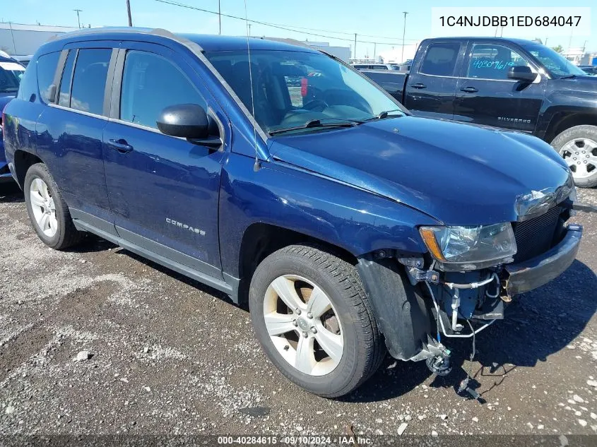 2014 Jeep Compass Sport VIN: 1C4NJDBB1ED684047 Lot: 40284615