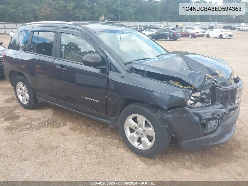 1C4NJCBA8ED594363 2014 Jeep Compass Sport