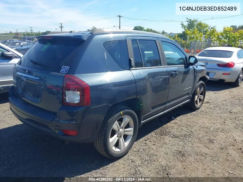 1C4NJDEB3ED852489 2014 Jeep Compass Latitude