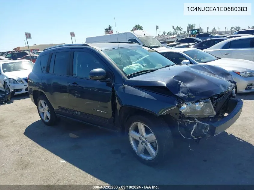 2014 Jeep Compass High Altitude VIN: 1C4NJCEA1ED680383 Lot: 40292283