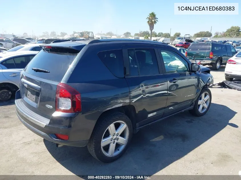 2014 Jeep Compass High Altitude VIN: 1C4NJCEA1ED680383 Lot: 40292283