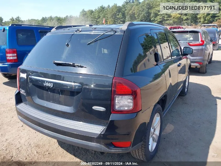 1C4NJDEB1ED817191 2014 Jeep Compass Latitude