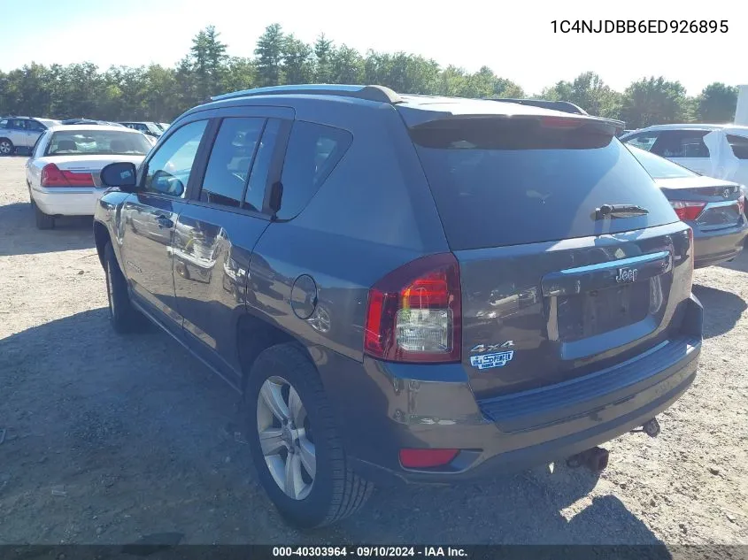 1C4NJDBB6ED926895 2014 Jeep Compass Sport