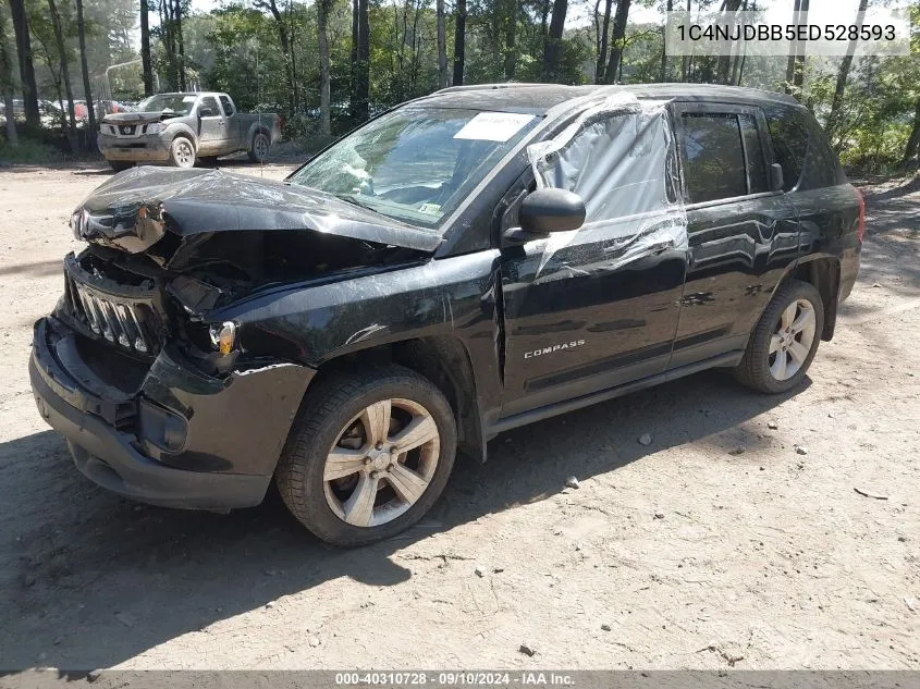 1C4NJDBB5ED528593 2014 Jeep Compass Sport