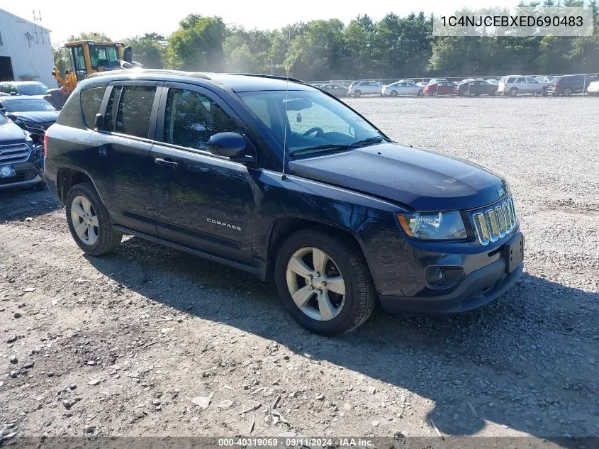 2014 Jeep Compass Latitude VIN: 1C4NJCEBXED690483 Lot: 40319069