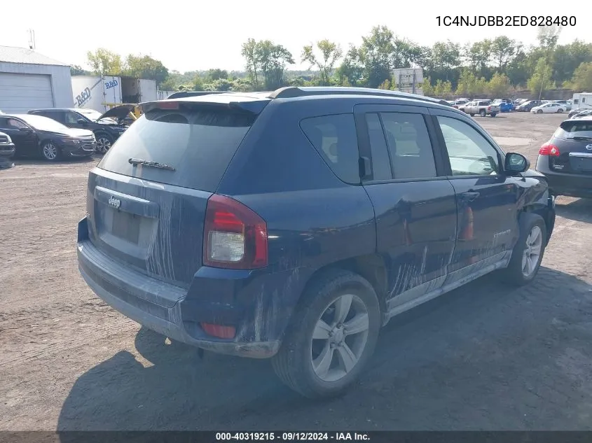 1C4NJDBB2ED828480 2014 Jeep Compass Sport