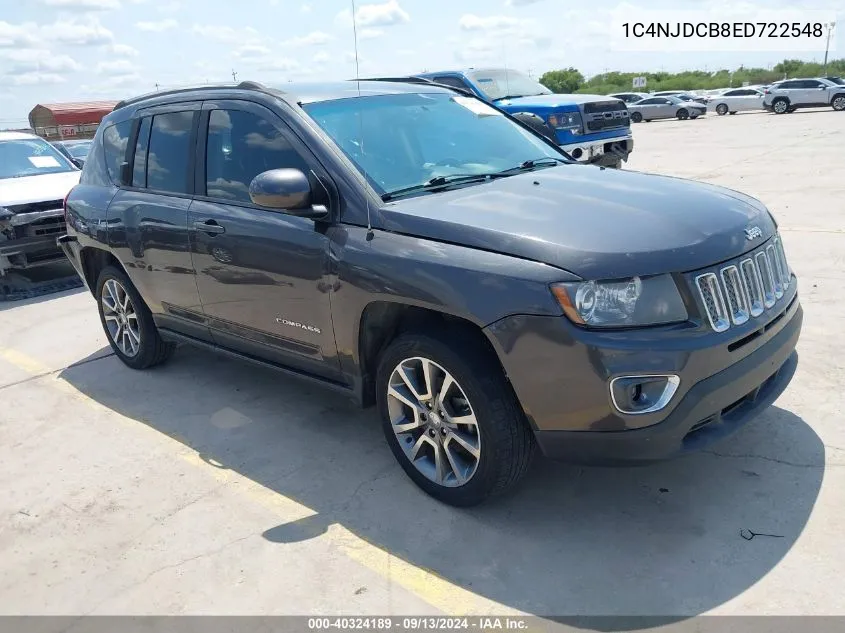 2014 Jeep Compass Limited VIN: 1C4NJDCB8ED722548 Lot: 40324189