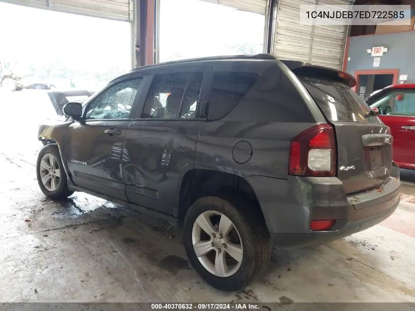 1C4NJDEB7ED722585 2014 Jeep Compass Latitude