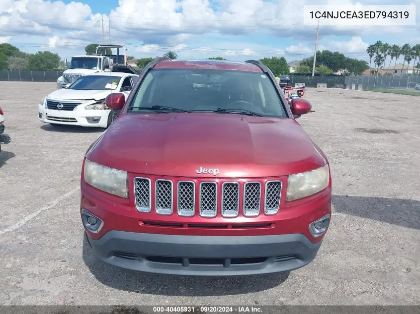 1C4NJCEA3ED794319 2014 Jeep Compass High Altitude