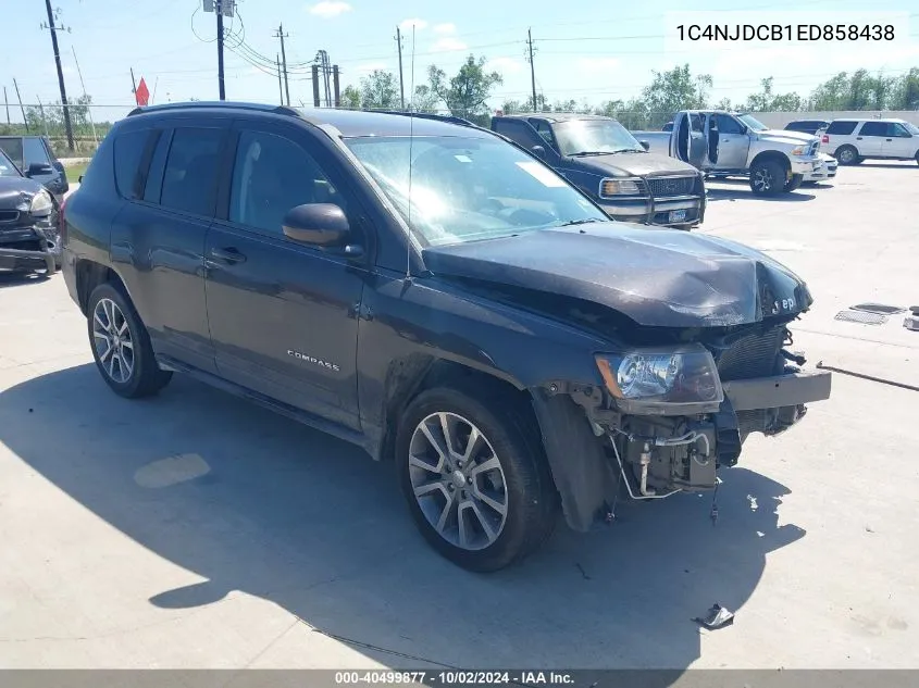 2014 Jeep Compass Limited VIN: 1C4NJDCB1ED858438 Lot: 40499877