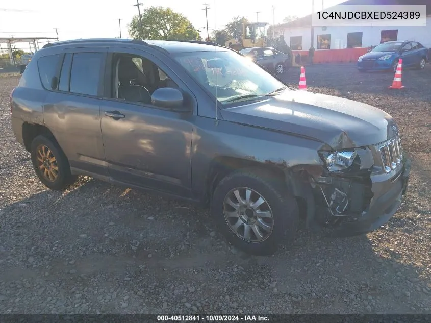 2014 Jeep Compass Limited VIN: 1C4NJDCBXED524389 Lot: 40512841