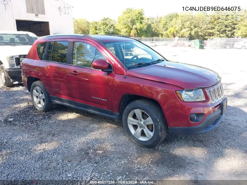 2014 Jeep Compass Latitude VIN: 1C4NJDEB9ED646075 Lot: 40517235