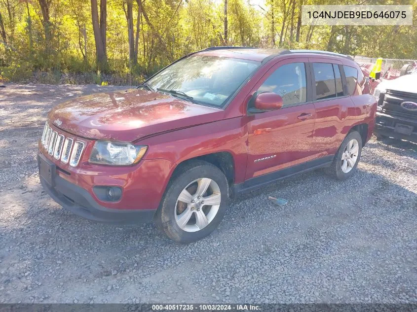 2014 Jeep Compass Latitude VIN: 1C4NJDEB9ED646075 Lot: 40517235