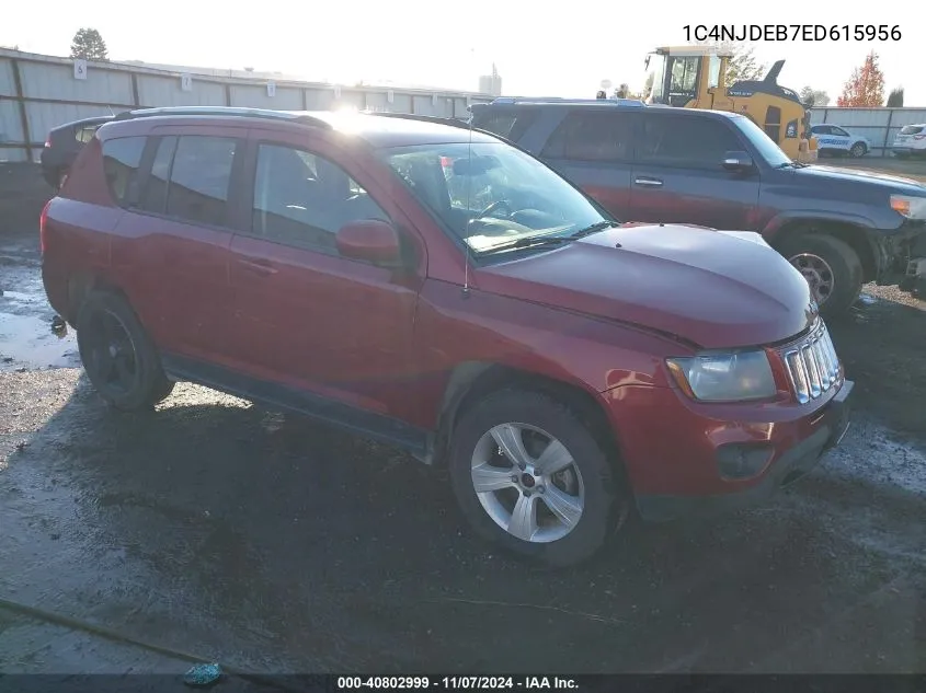 2014 Jeep Compass Latitude VIN: 1C4NJDEB7ED615956 Lot: 40802999