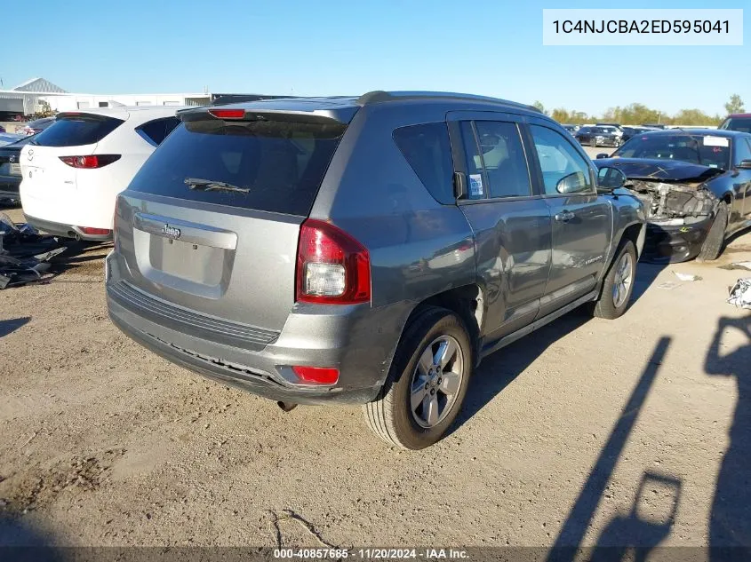 2014 Jeep Compass Sport VIN: 1C4NJCBA2ED595041 Lot: 40857685