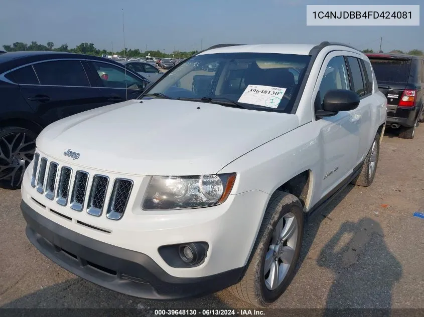 1C4NJDBB4FD424081 2015 Jeep Compass Sport