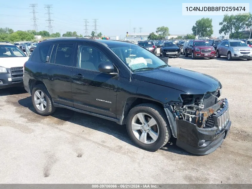 1C4NJDBB8FD259474 2015 Jeep Compass Sport