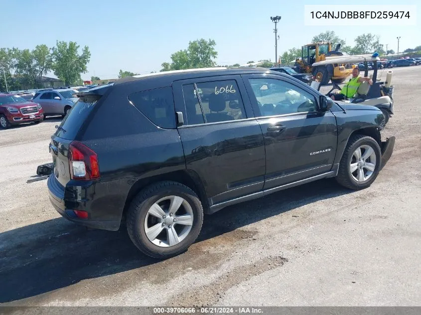 1C4NJDBB8FD259474 2015 Jeep Compass Sport