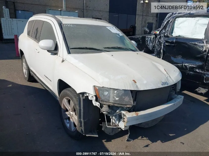 1C4NJDEB5FD109592 2015 Jeep Compass High Altitude Edition