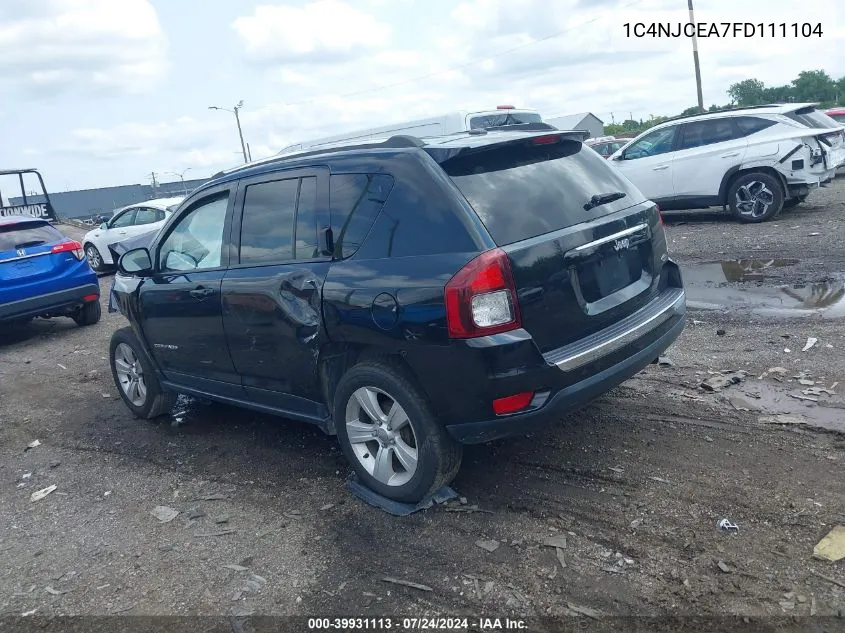 1C4NJCEA7FD111104 2015 Jeep Compass High Altitude Edition