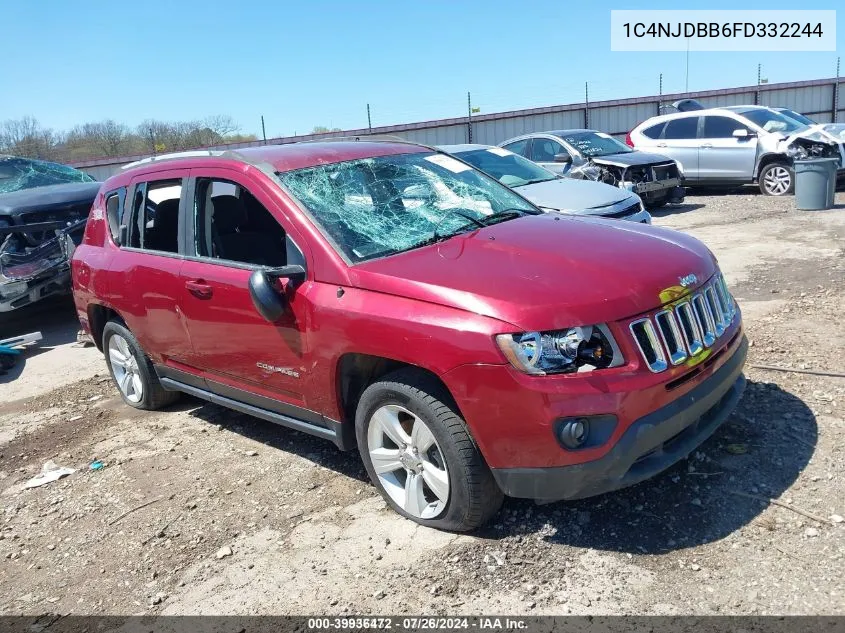 1C4NJDBB6FD332244 2015 Jeep Compass Sport