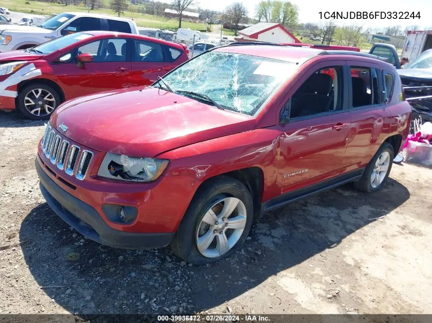 1C4NJDBB6FD332244 2015 Jeep Compass Sport