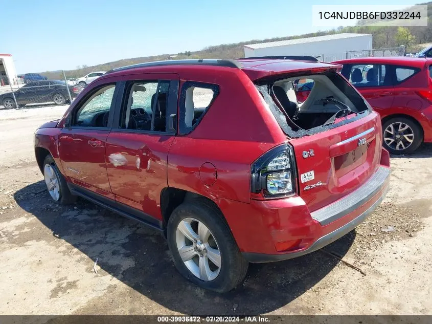 1C4NJDBB6FD332244 2015 Jeep Compass Sport