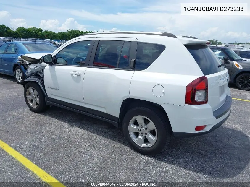 2015 Jeep Compass Sport VIN: 1C4NJCBA9FD273238 Lot: 40044547