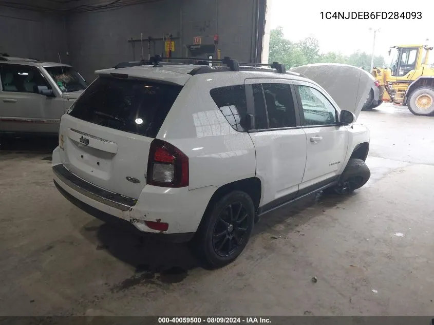 2015 Jeep Compass High Altitude Edition VIN: 1C4NJDEB6FD284093 Lot: 40059500