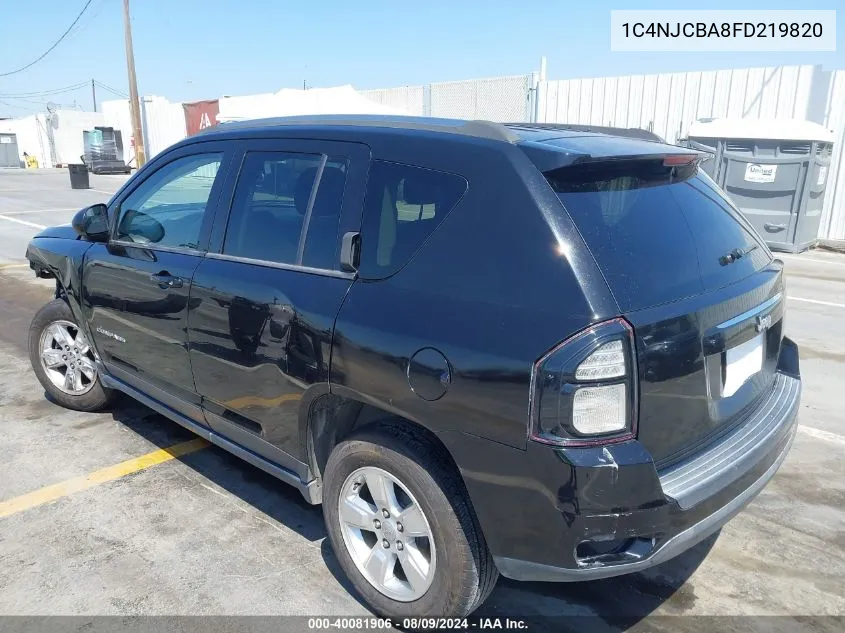 1C4NJCBA8FD219820 2015 Jeep Compass Sport