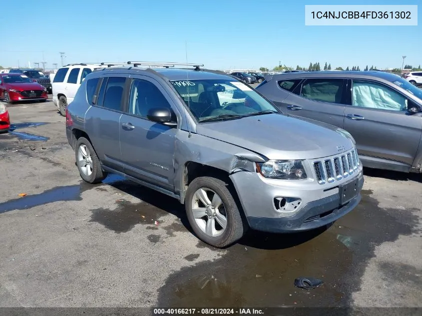 1C4NJCBB4FD361302 2015 Jeep Compass Sport