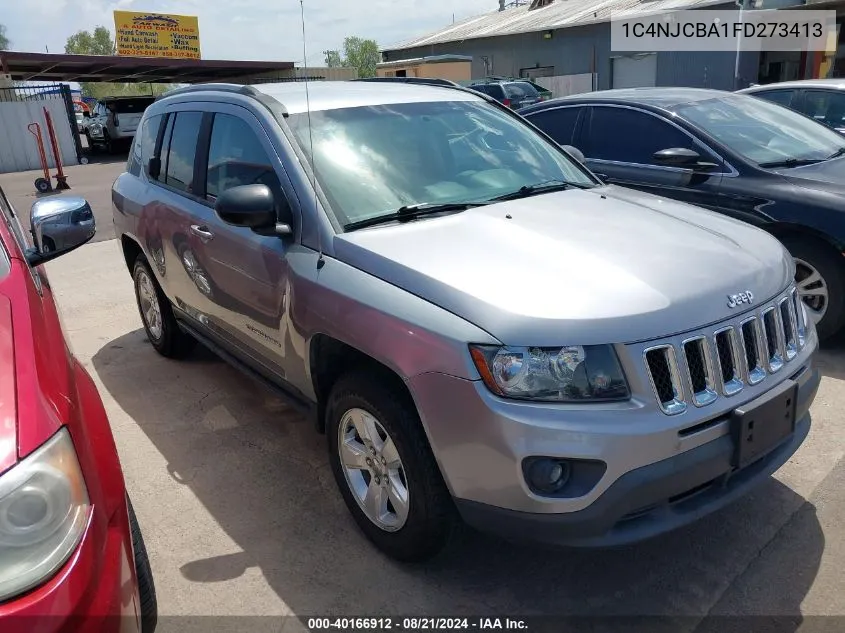 2015 Jeep Compass Sport VIN: 1C4NJCBA1FD273413 Lot: 40166912