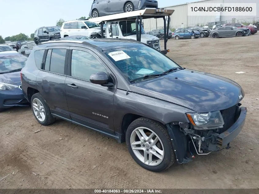 2015 Jeep Compass Limited VIN: 1C4NJDCB6FD188600 Lot: 40184063