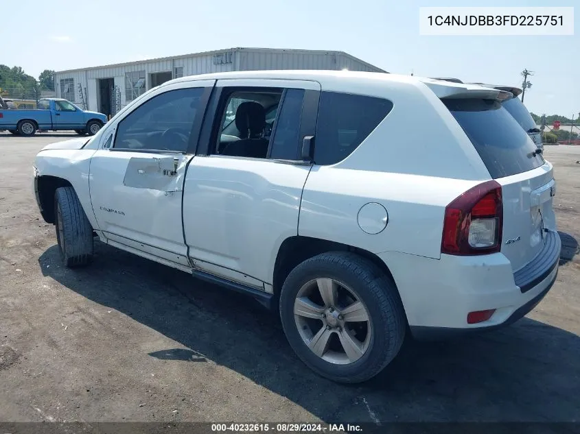 1C4NJDBB3FD225751 2015 Jeep Compass Sport