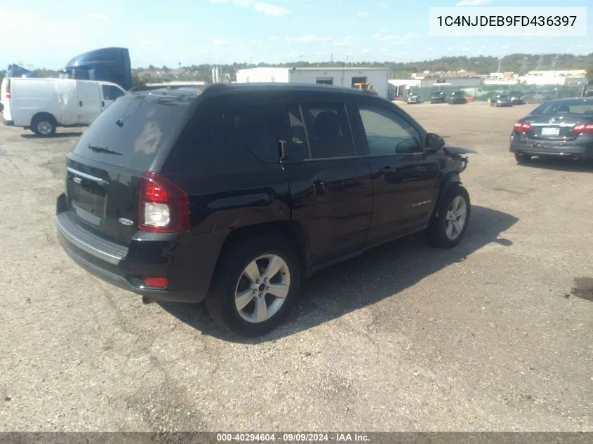 1C4NJDEB9FD436397 2015 Jeep Compass High Altitude Edition