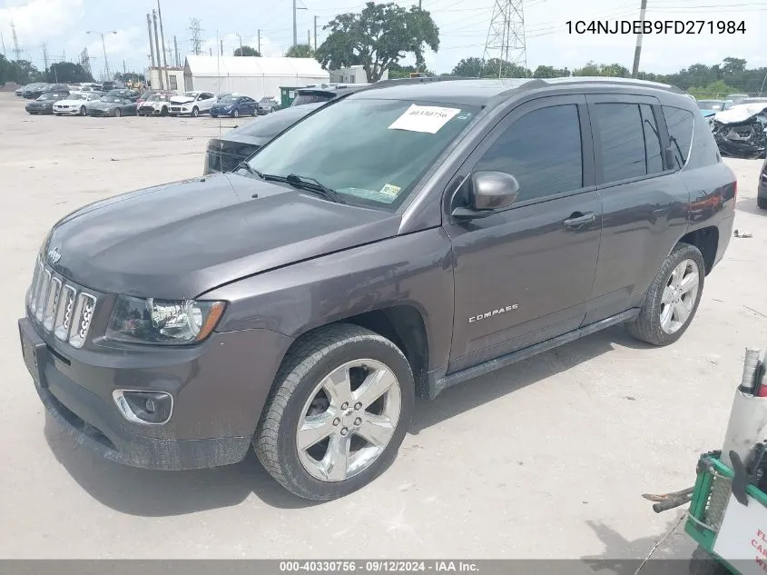 1C4NJDEB9FD271984 2015 Jeep Compass High Altitude Edition