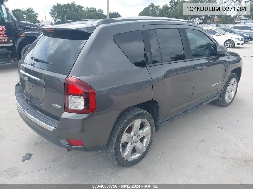 1C4NJDEB9FD271984 2015 Jeep Compass High Altitude Edition