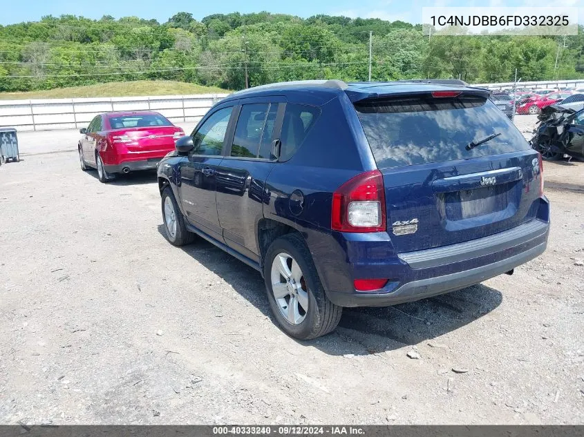 1C4NJDBB6FD332325 2015 Jeep Compass Sport